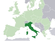 イタリア地図小